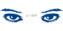 眼睛,眉毛,黃色