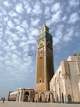 卡萨布兰卡,清真寺,摩洛哥