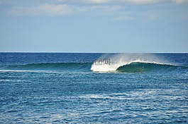 波,沖浪,海灘
