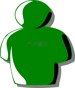 男子,阿凡達(dá),綠色