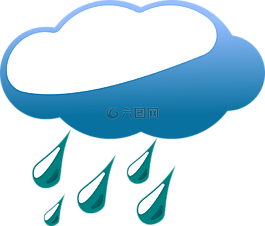 云,天氣,雨