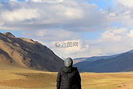 自然,景觀,山