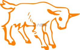 山羊,生病,小