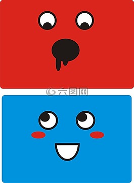 受驚,快樂,看看