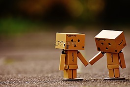 danbo,數(shù)字,一起