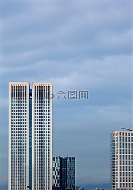 正面,摩天樓,架構(gòu)