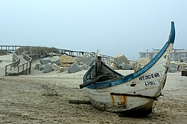 葡萄牙,海灘,失事