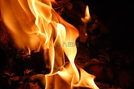 消防,火焰,宏