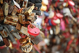 同心鎖,掛鎖,愛情