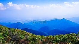 小白山,大韓民國,山脈