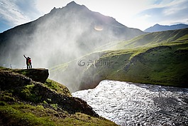 自然,景觀(guān),山