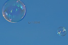 肥皂泡沫,豐富多彩,球