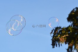 肥皂泡沫,豐富多彩,球