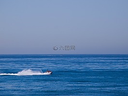海,喷气滑雪,海洋