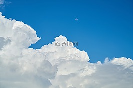 云,藍(lán)色,背景
