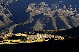废墟,秘鲁,库斯科