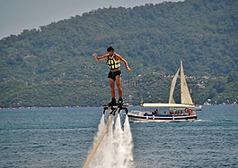 flyboarding,水上运动,一个极端