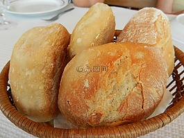 面包,食品,日糧的面包