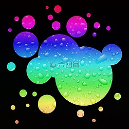 鴨,彩虹色,孩子們