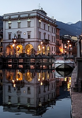 omegna,湖,奧塔湖