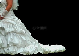 連衣裙,新娘,服飾