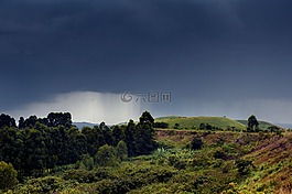 雨,非洲,波特尔堡