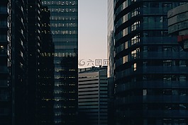 城市,建筑物,摩天大樓