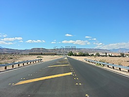 路,拉斯维加斯,沙漠