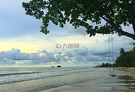 佳貝,海灘,kaibei
