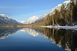 麥當(dāng)勞湖,景觀,山