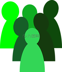 人,集團,人群