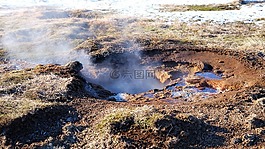 geysir,地?zé)崽?溫泉