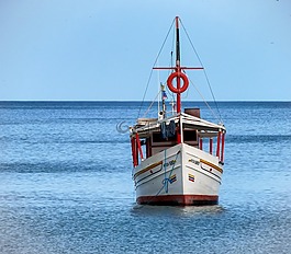 玛格丽塔岛,船,海