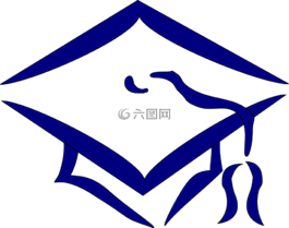 毕业,帽,帽子