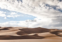 沙丘,沙漠,熱