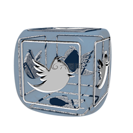 twitter,多維數據集,社會化媒體