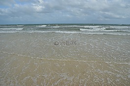 海灘,海,海洋