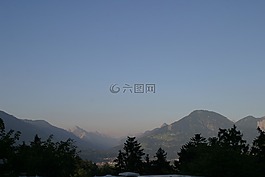 奥地利,voralberg,gamperdona 谷