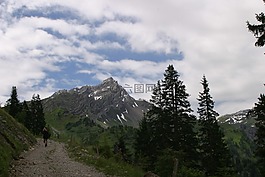 奥地利,voralberg,gamperdona 谷