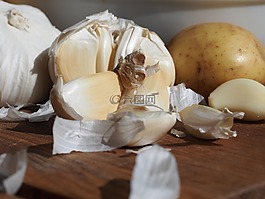 大蒜,食品,香料