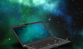 筆記本,筆記本電腦,宇宙