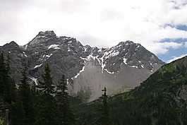 奥地利,voralberg,gamperdona 谷