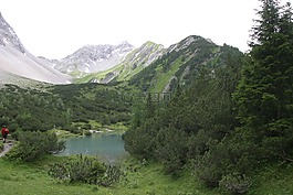 奥地利,voralberg,gamperdona 谷