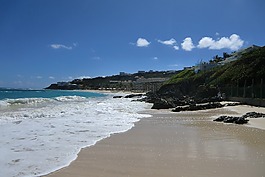 加勒比海,海灘,夏天