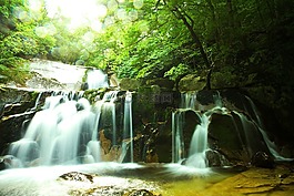 谷,大自然,景觀