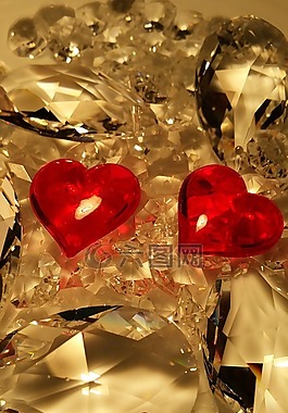 情人節(jié),愛情,水晶玻璃