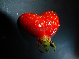 草莓,心臟,愛(ài)情
