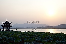 杭州,中國,湖
