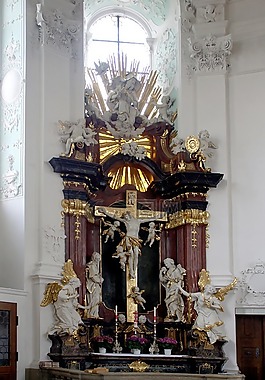 大教堂,vierzehnheiligen,側(cè)面祭壇