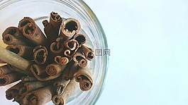 肉桂,罐,香料